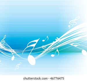 Music theme for more background of this type please visit my gallery, vector illustration
No mesh in this Vector