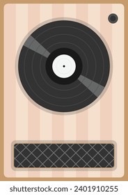 music theme poster template.  vector design
