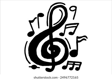 Music Tone Art Vector Design