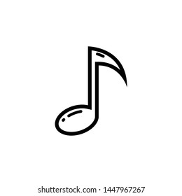 music tone icon vector template