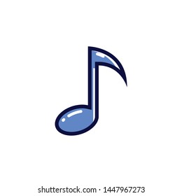 music tone icon vector template