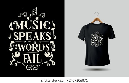 music tshirt design for music lovers