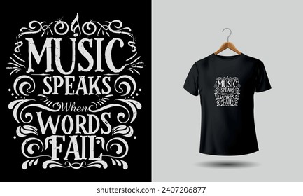 music tshirt design for music lovers