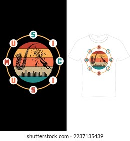  Music T-shirt Design, Musician T-Shirts – Music Slogan Shirt – Music T-Shirt – Music Lover Shirt.
