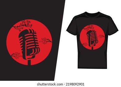 Musik-T-Shirt-Design. Design-Vektor für Musik-T-Shirt. Für T-Shirt-Druck und andere Verwendungen.