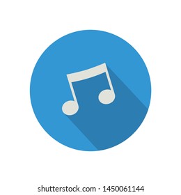 Music Tune Icon Symbol Vector: vector de stock (libre de regalías ...