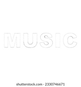 Music Typography Patch V84 Patch Streetwear, Urban, Luxury, Modern Design Patch Commercial Use