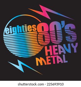 Music typography, t-shirt graphics, vectors
