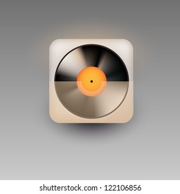 Music user interface icon