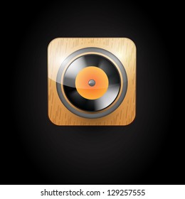 Music user interface icon
