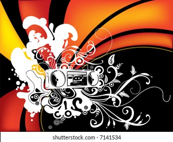 Music vector