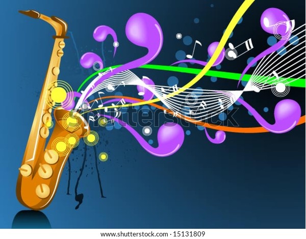 Music Vector Stock Vector (Royalty Free) 15131809