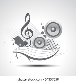 music vector art elements illustration design