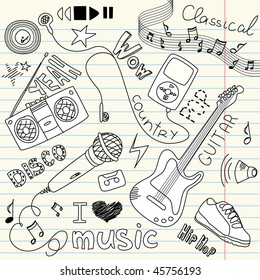 Music Vector Doodles