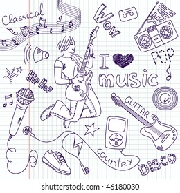 Music Vector Doodles