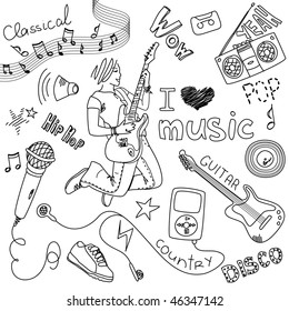 Music Vector Doodles