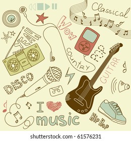 Music Vector Doodles