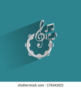 Music. Vector format