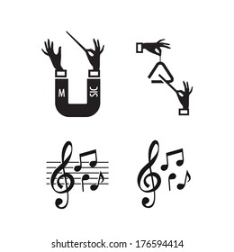 Music. Vector format