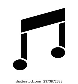 Music Vector Glyph Icon For Personal And Commercial Use.
