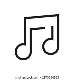 music vector icon 10 eps