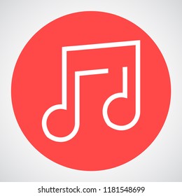 music vector icon 10 eps