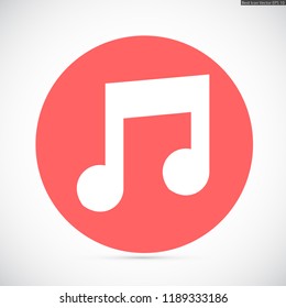 music vector icon 10 eps