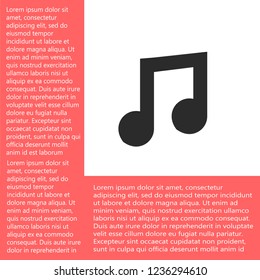 music vector icon 10 eps