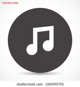 music vector icon 10 eps