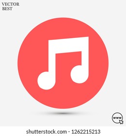 music vector icon 10 eps