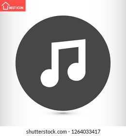music vector icon 10 eps
