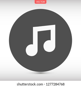 music vector icon 10 eps