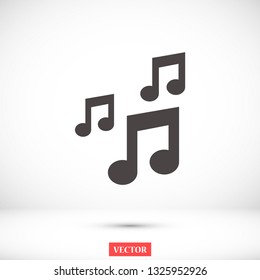 music vector icon 10 eps