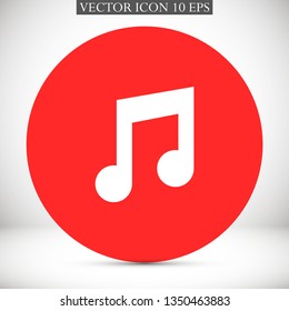 music vector icon 10 eps