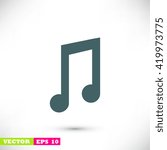 music vector icon