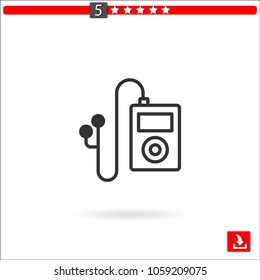 music vector icon