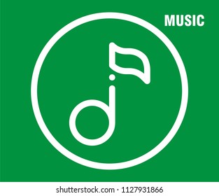 MUSIC VECTOR ICON