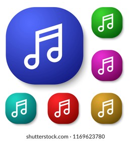 music vector icon 