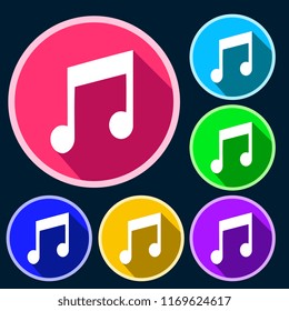 music vector icon 