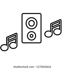 music vector icon