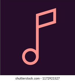 music vector icon