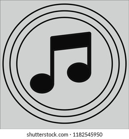 music vector icon