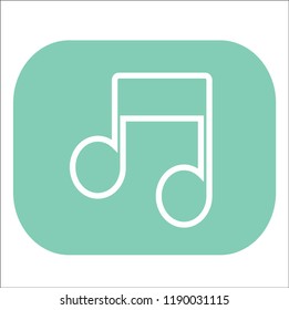 music vector icon