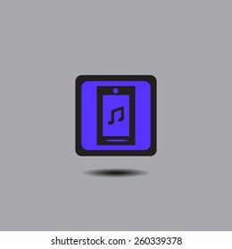 music vector icon