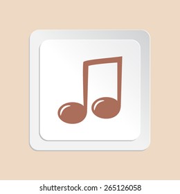 Music vector icon 