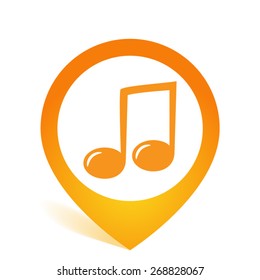 Music vector icon 