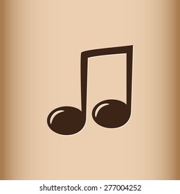 Music vector icon 