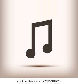 music vector icon