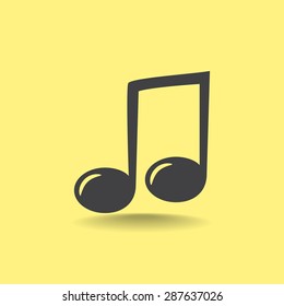Music vector icon 