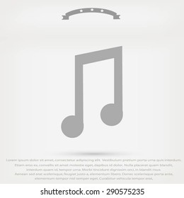 music vector icon